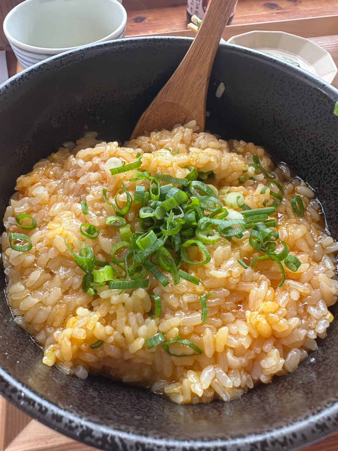 たまごかけご飯（かけた後）