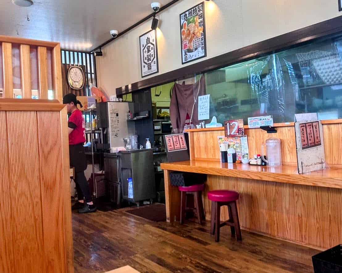 味噌麺家 味噌乃庄 店内