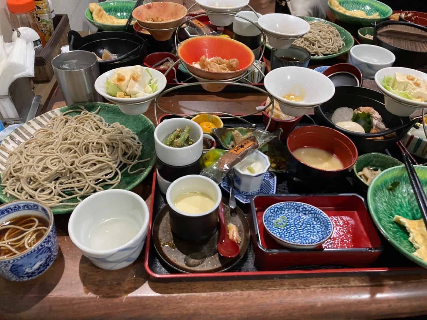 馬方そば屋 料理