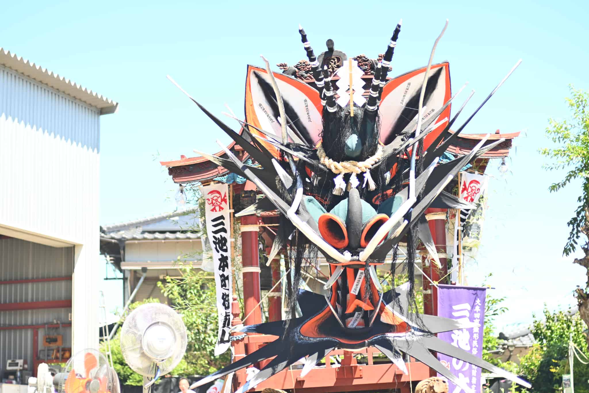 三池本町祇園宮 正面