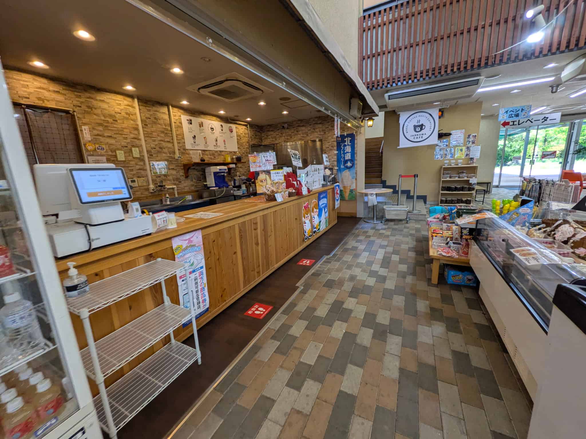 売店の様子