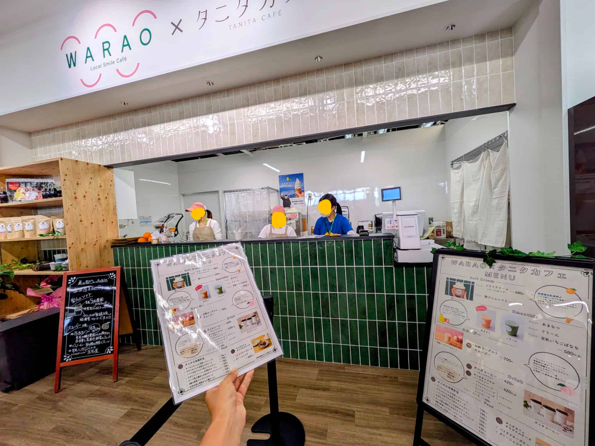 WARAO×タニタカフェ外観